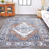 Feizy Percy Blue Machine Woven Rug