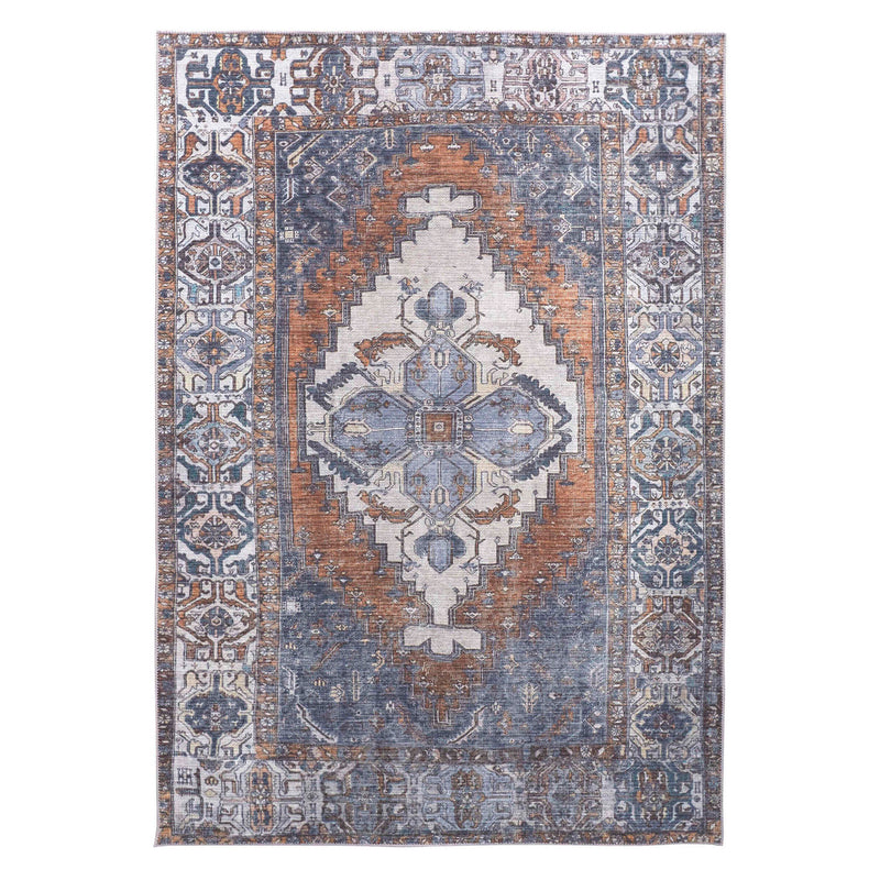 Feizy Percy Blue Machine Woven Rug