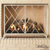 Global Views Chinoiserie Fret Fireplace Screen