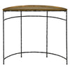 Currey & Co Boyles Demilune Console Table