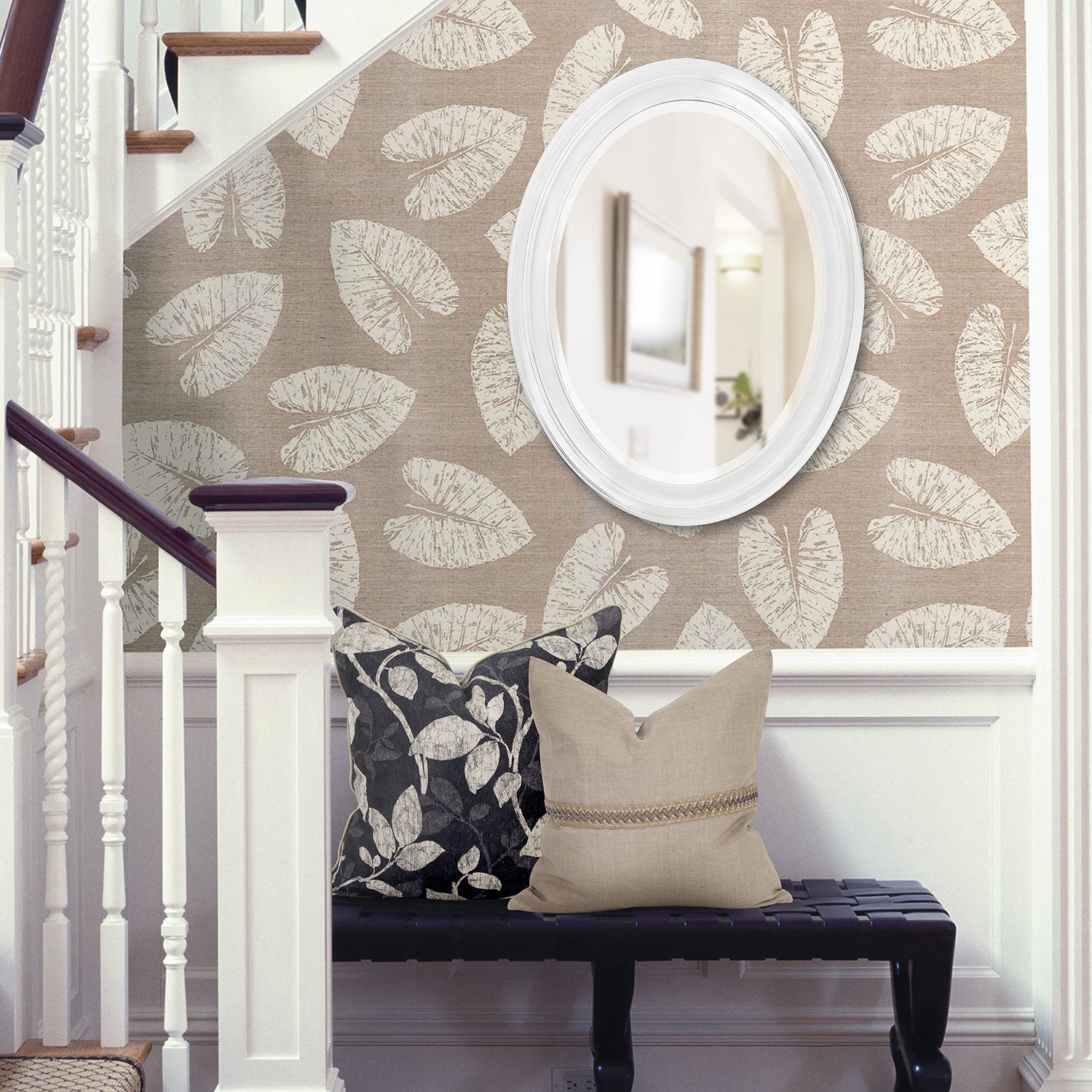 George Oval Wall Mirror