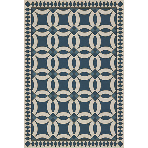 Wedding Ring - Philippa Vinyl Floorcloth