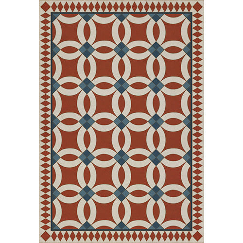 Wedding Ring - Ramona Vinyl Floorcloth