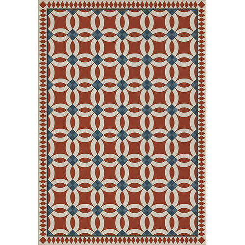Wedding Ring - Ramona Vinyl Floorcloth