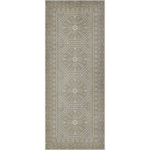 Embroidery - Time Long Past Vinyl Floorcloth