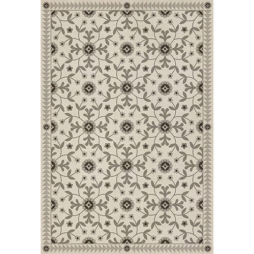 Whig Rose - Meditations Divine & Moral Vinyl Floorcloth