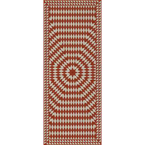 Sunburst - What Makes Your Heart Beat So Vinyl Floorcloth