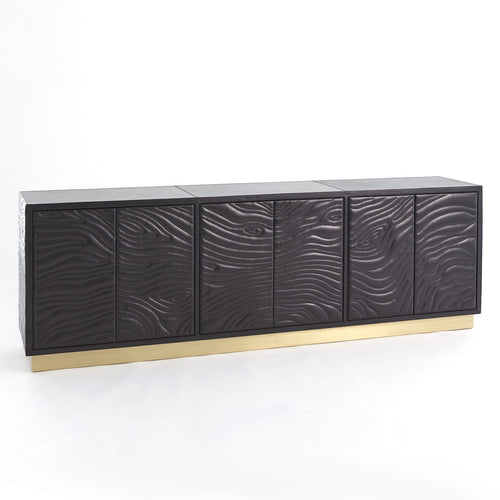 Studio A Forest Long Leather Cabinet