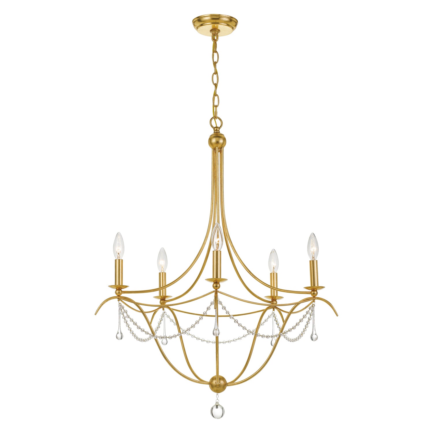 Crystorama Metro 5-Light Chandelier