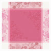 Garnier Thiebaut Geraniums Rose Jacquard Tablecloth