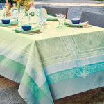 Garnier Thiebaut Isabelle Amande Jacquard Tablecloth