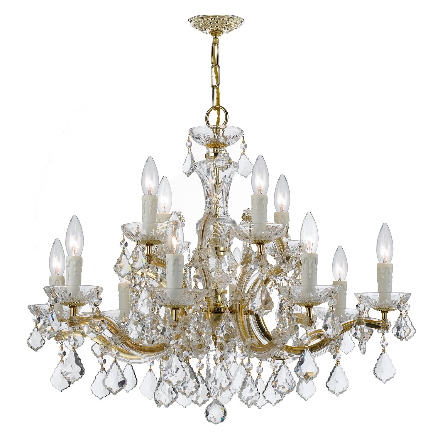 Crystorama Maria Theresa 4379 12-Light Chandelier