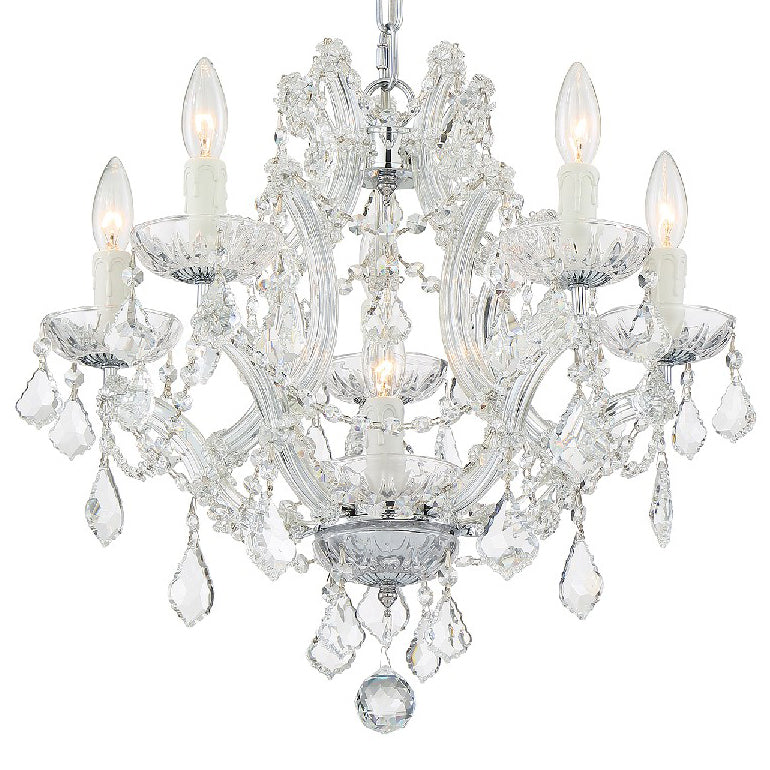 Crystorama Maria Theresa 6-Light Mini Chandelier