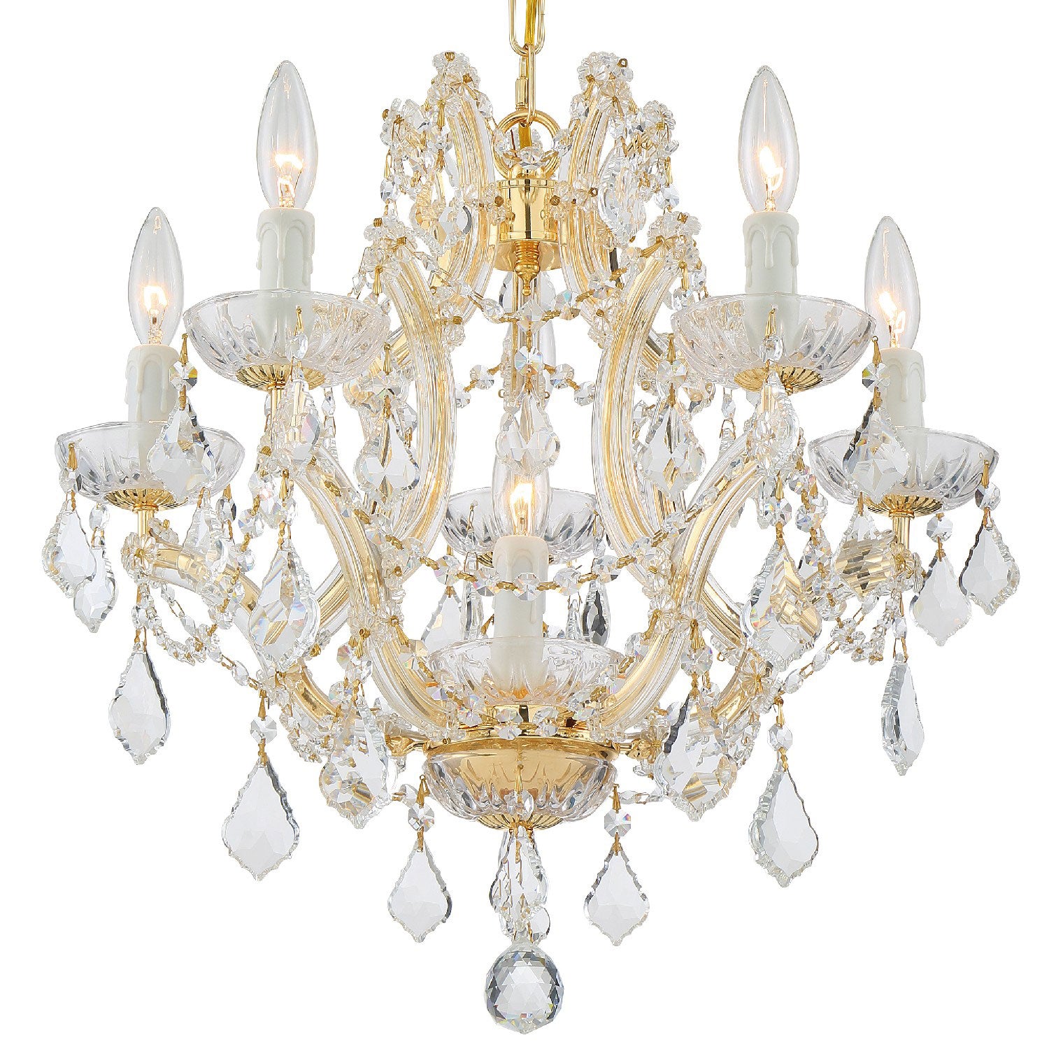 Crystorama Maria Theresa 6-Light Mini Chandelier