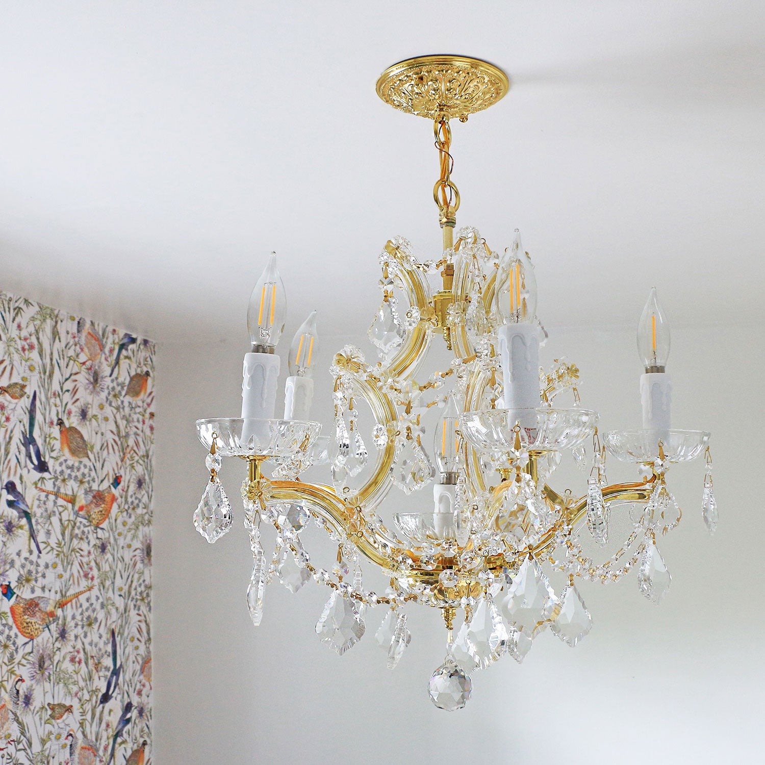 Crystorama Maria Theresa 6-Light Mini Chandelier