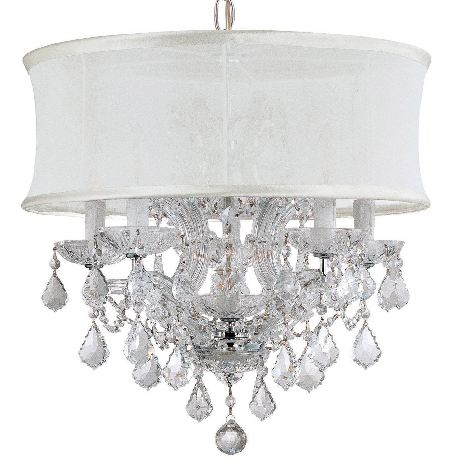 Crystorama Brentwood Smooth Shade Mini Chandelier