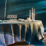 Garnier Thiebaut Harmonie Opaline Jacquard Tablecloth
