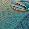 Garnier Thiebaut Harmonie Opaline Jacquard Tablecloth