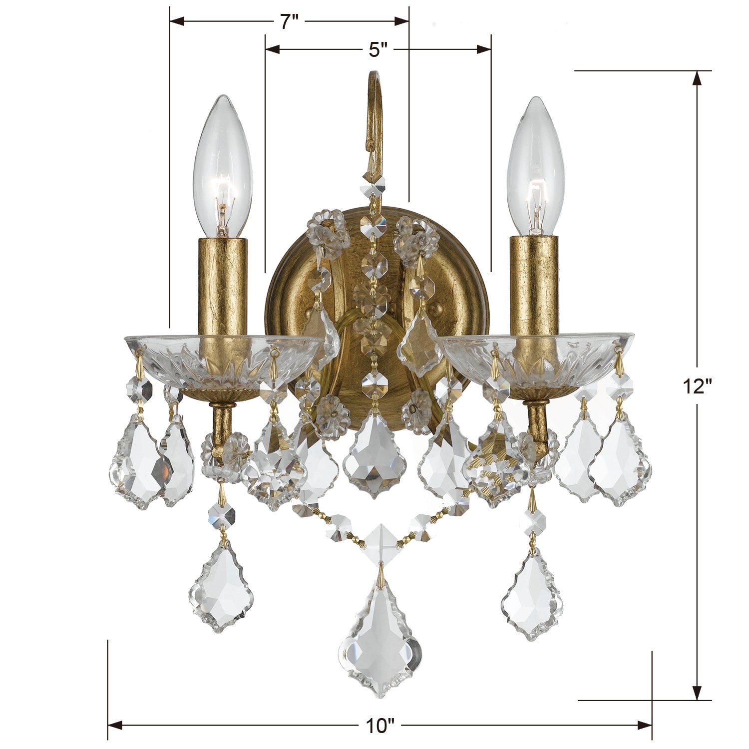 Crystorama Filmore Wall Sconce