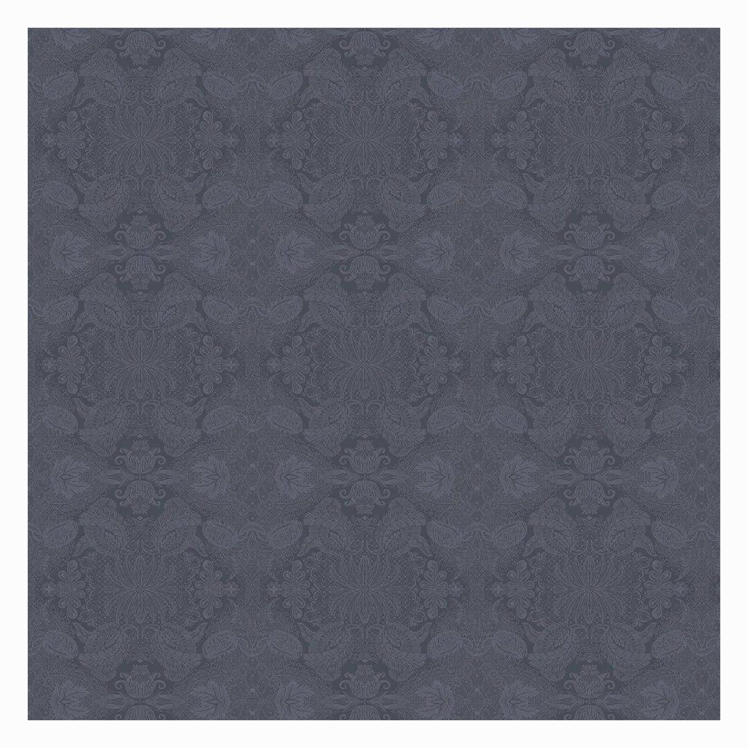 Garnier Thiebaut Mille Isaphire Zinc Jacquard Tablecloth