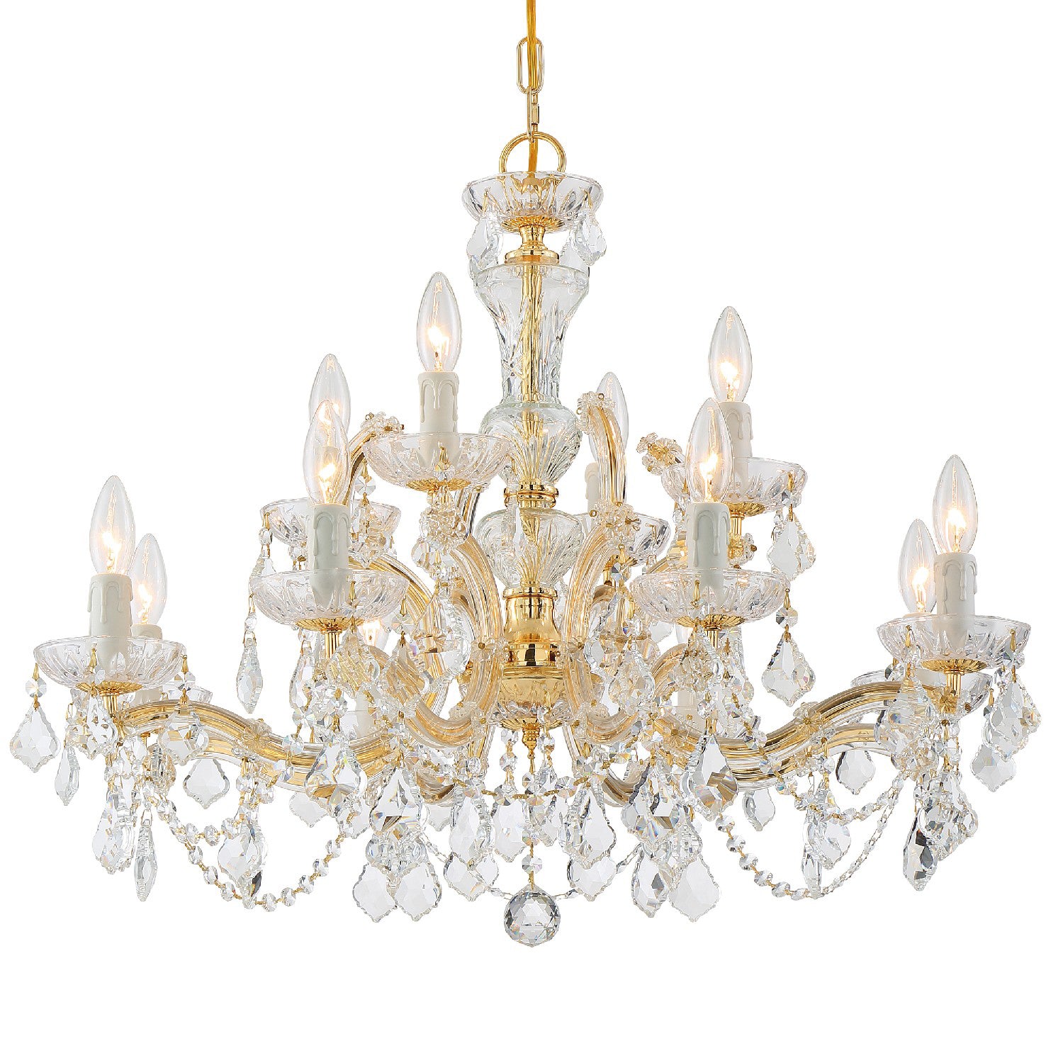 Crystorama Maria Theresa 4479 12-Light Chandelier