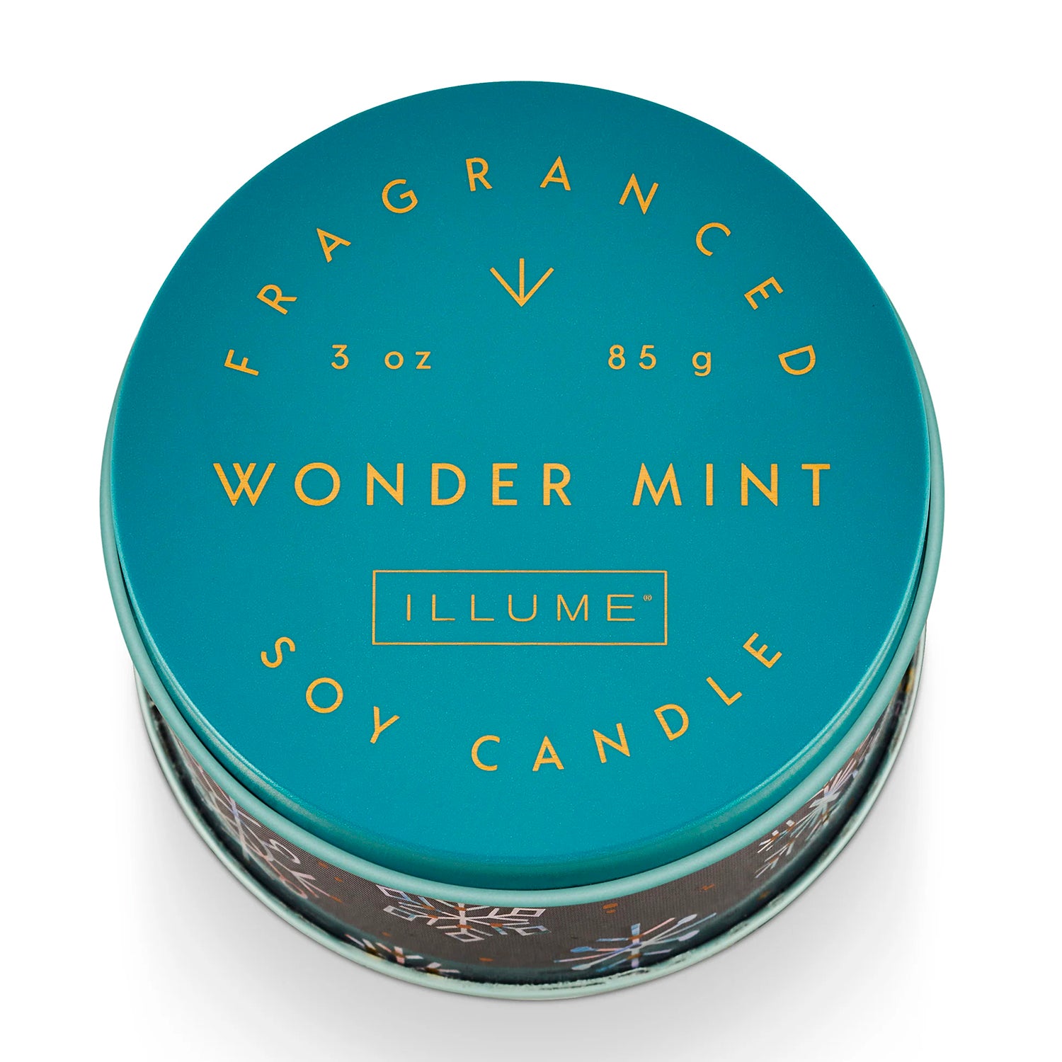 Illume Fa La La Tin Trio Candle Gift Set Paynes Gray