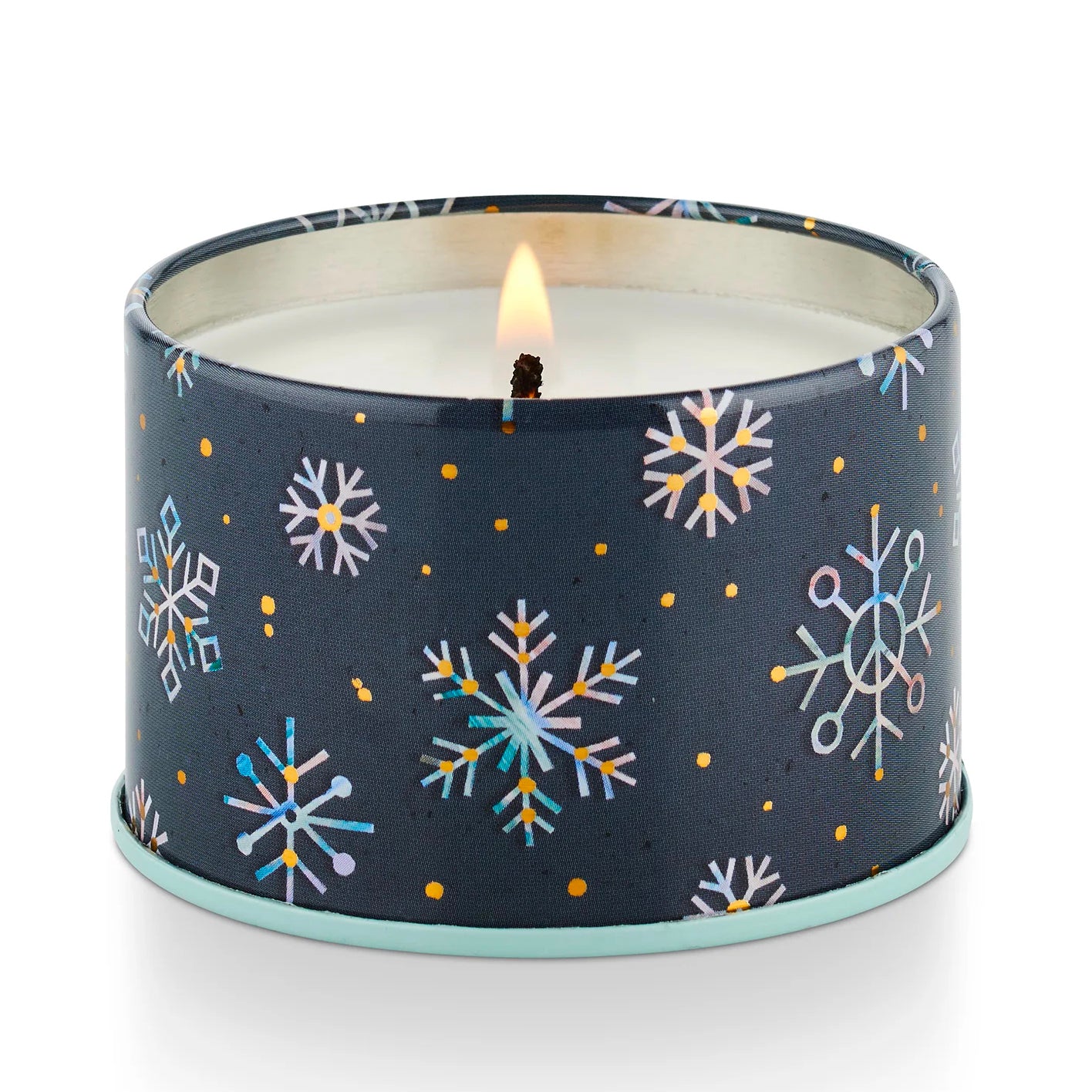 Illume Fa La La Tin Trio Candle Gift Set Paynes Gray