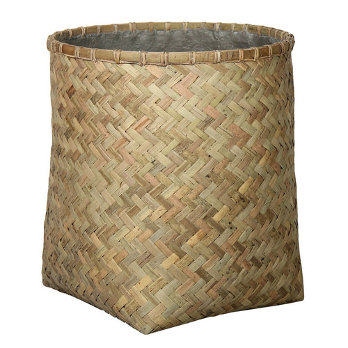 Dunlap Tall Bamboo Basket