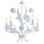 Crystorama Southport White 5-Light Chandelier