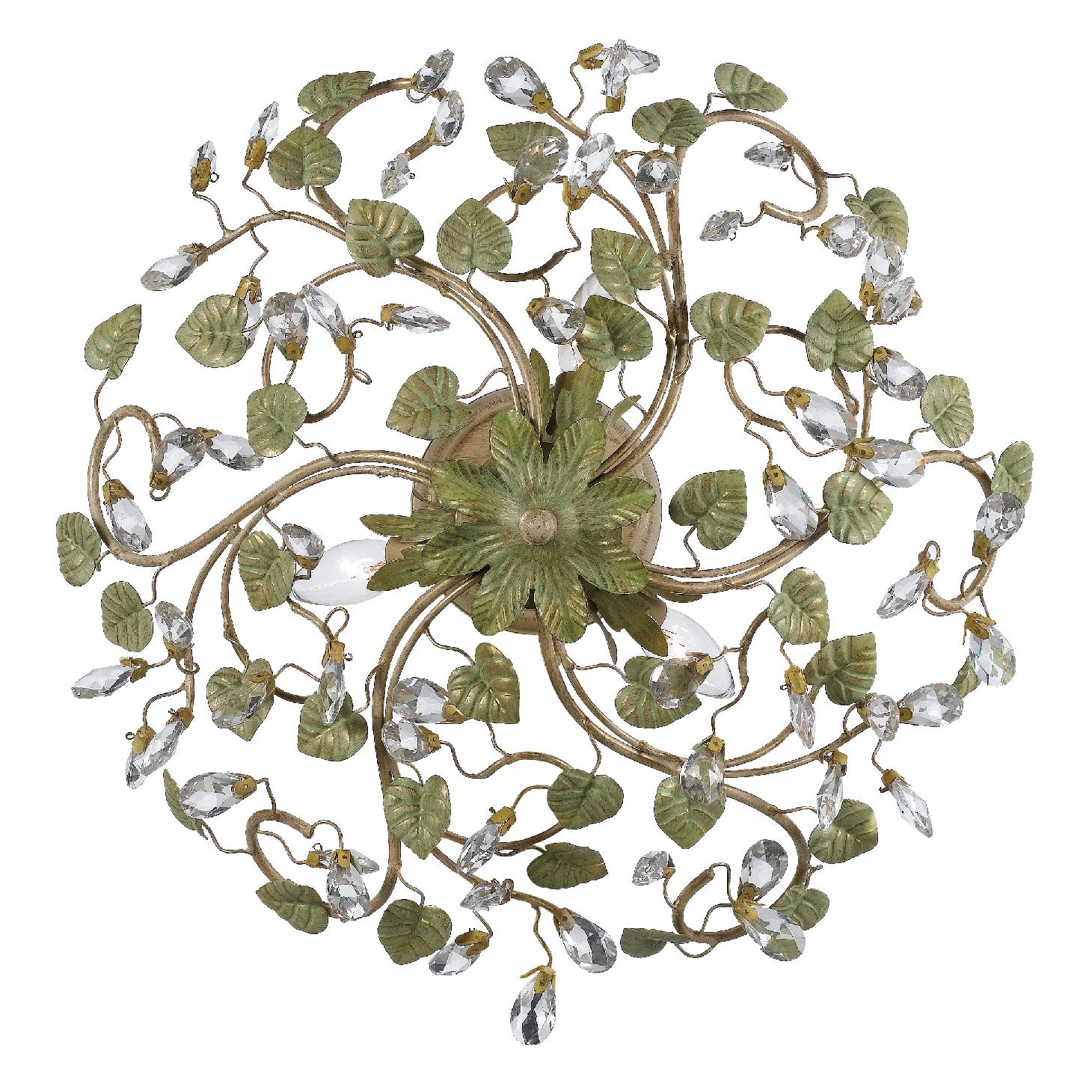 Crystorama Josie Semi Flush Ceiling Mount