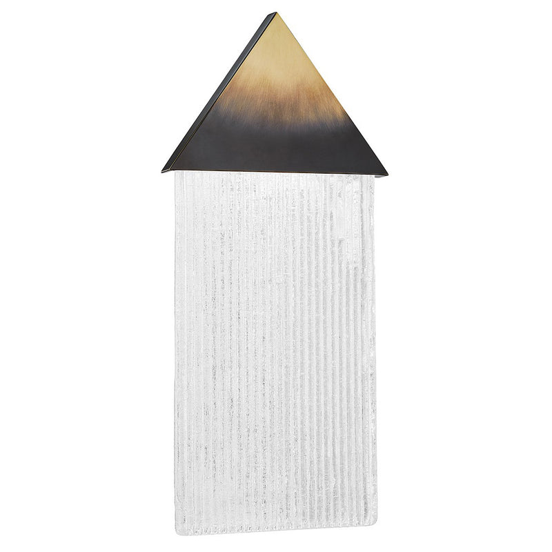 Hudson Valley Walden Triangle Wall Sconce - Final Sale