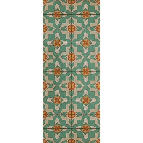 Pattern 33 - Dutch Vinyl Floorcloth