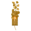 Aviva Stanoff for Currey & Co Golden Eucalyptus Wall Sconce