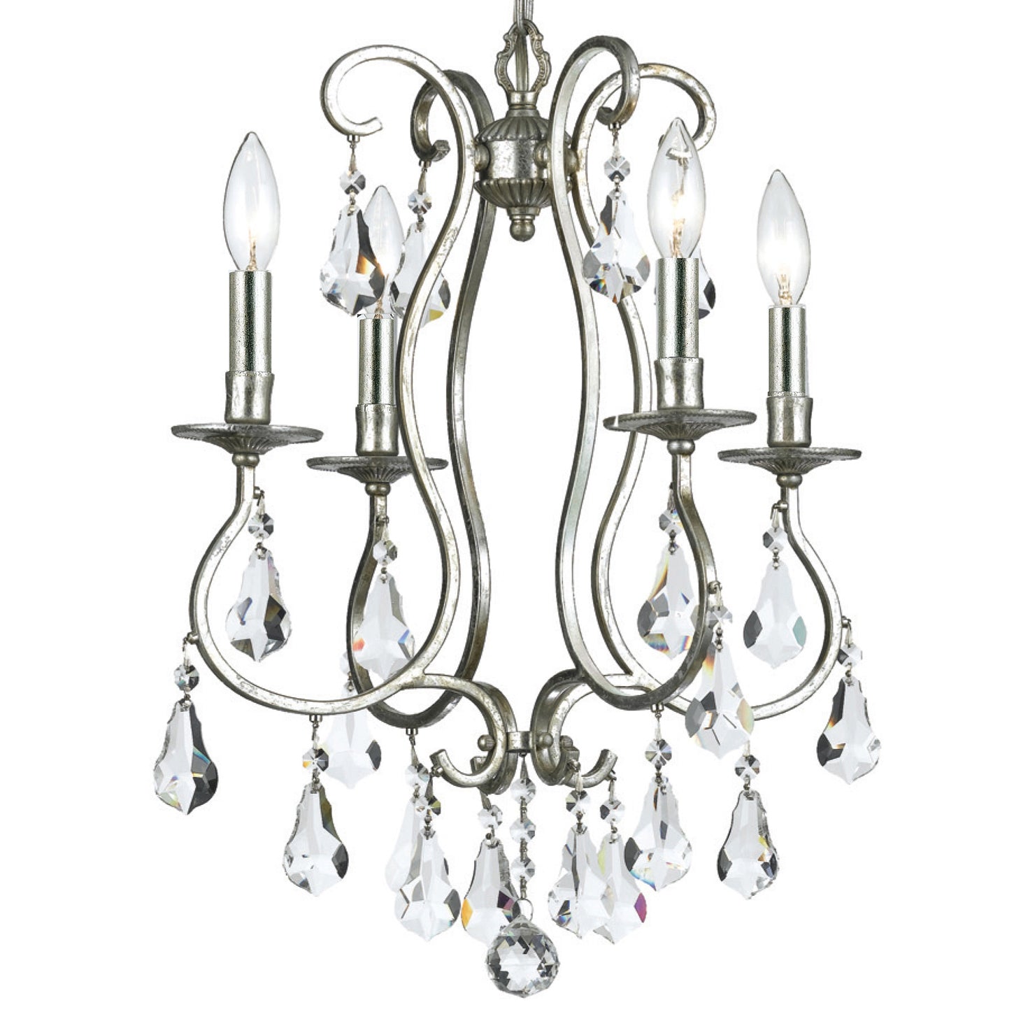 Crystorama Ashton 4-Light Mini Chandelier