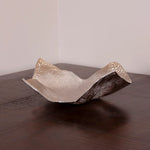 Champagne Silver Hammered Bowl
