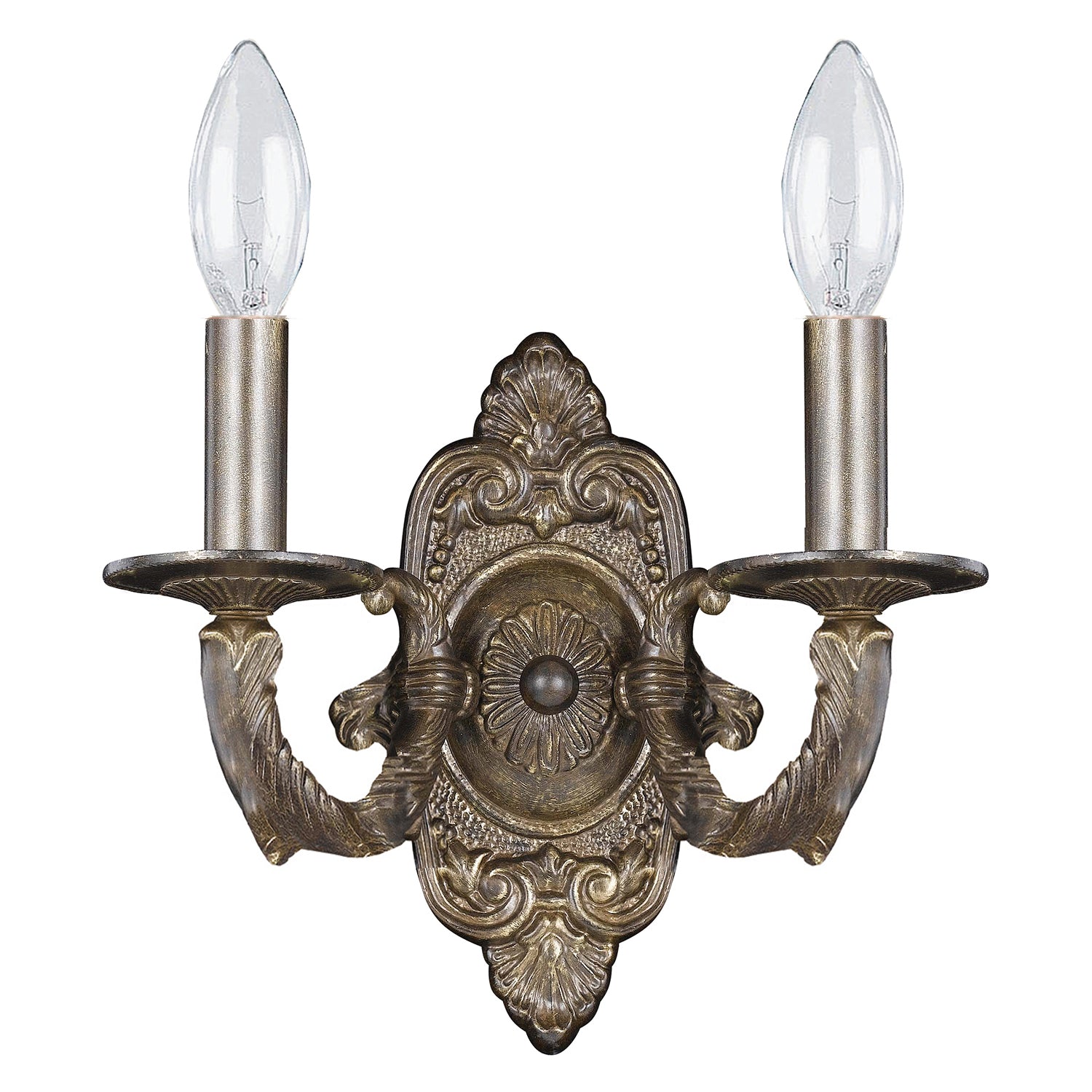 Crystorama Paris Market 5122 2-Light Wall Sconce