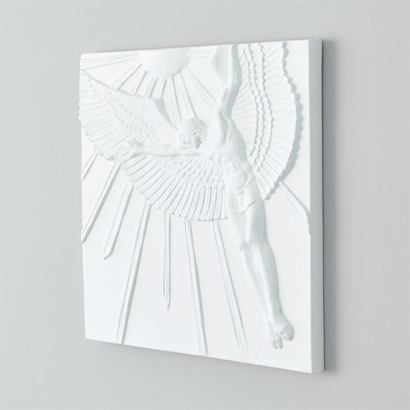 Global Views Winged Plaster Wall Décor