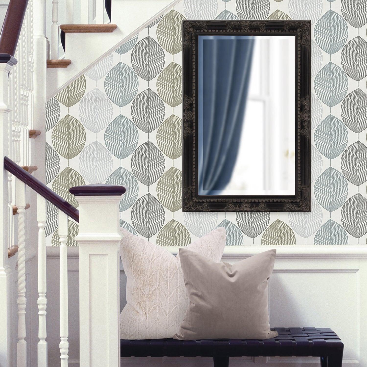 Queen Ann Rectangle Wall Mirror