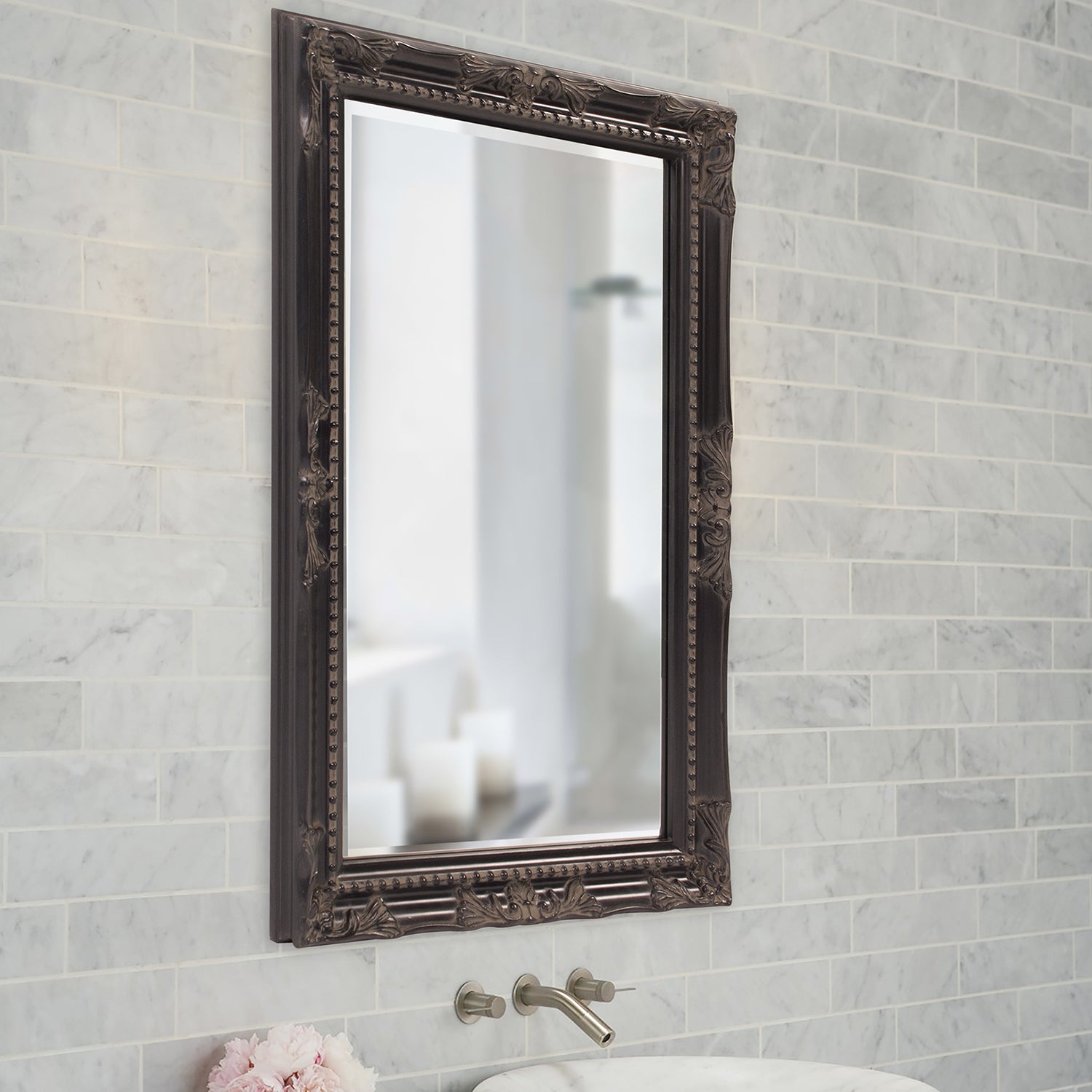 Queen Ann Rectangle Wall Mirror