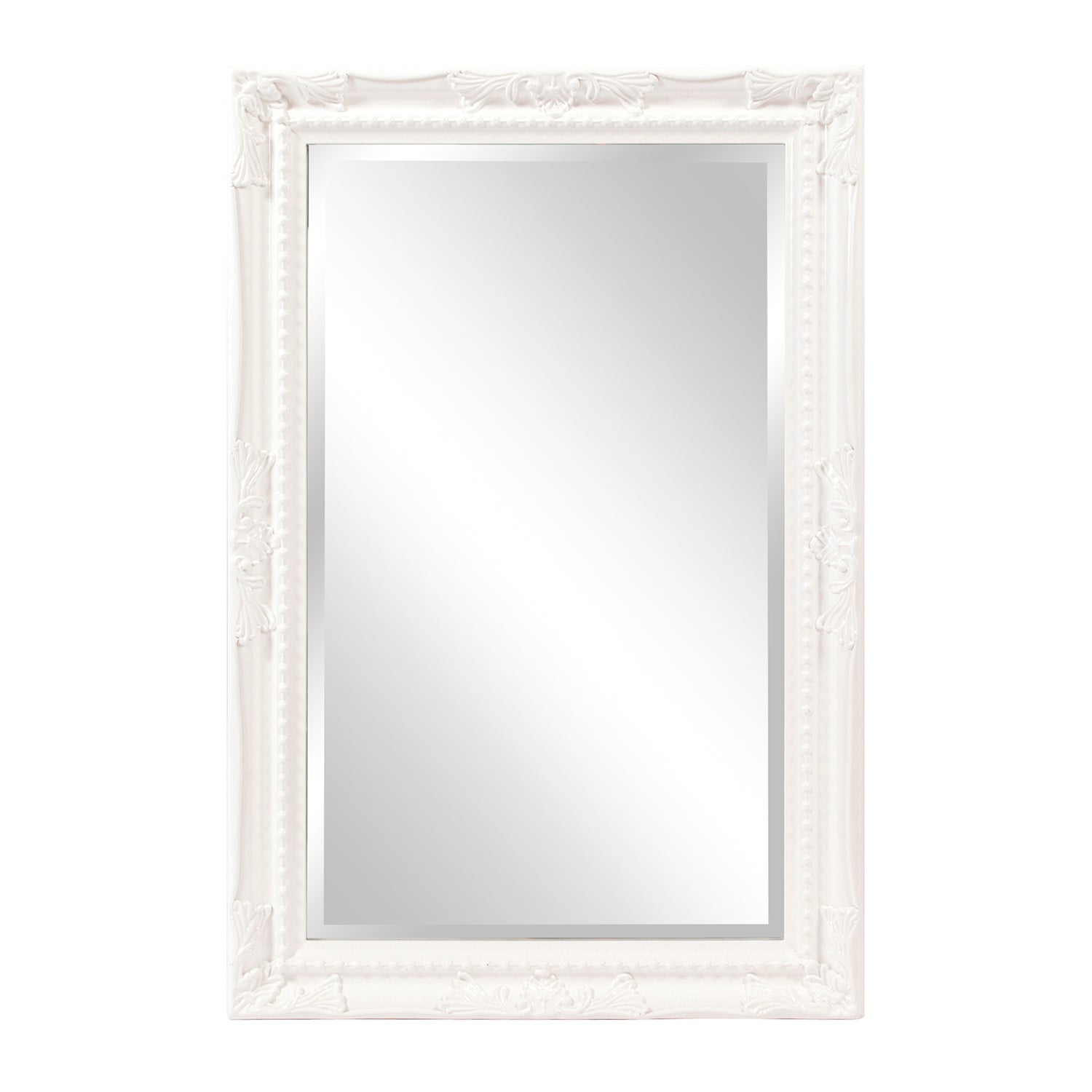 Queen Ann Glossy Rectangle Wall Mirror
