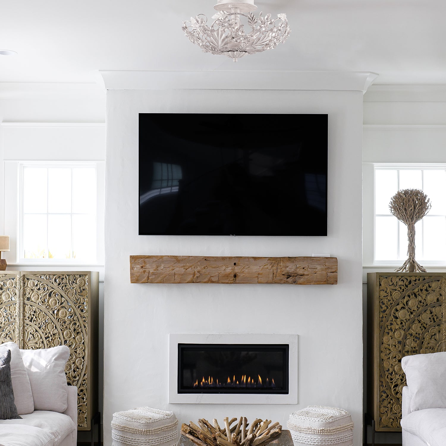 Crystorama Paris Market Semi Flush Ceiling Mount