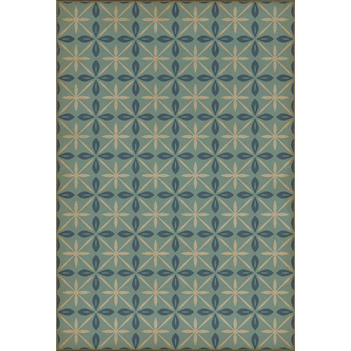 Pattern 81 - Skyside Diner Vinyl Floorcloth