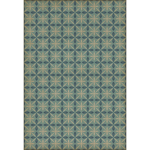 Pattern 81 - Skyside Diner Vinyl Floorcloth
