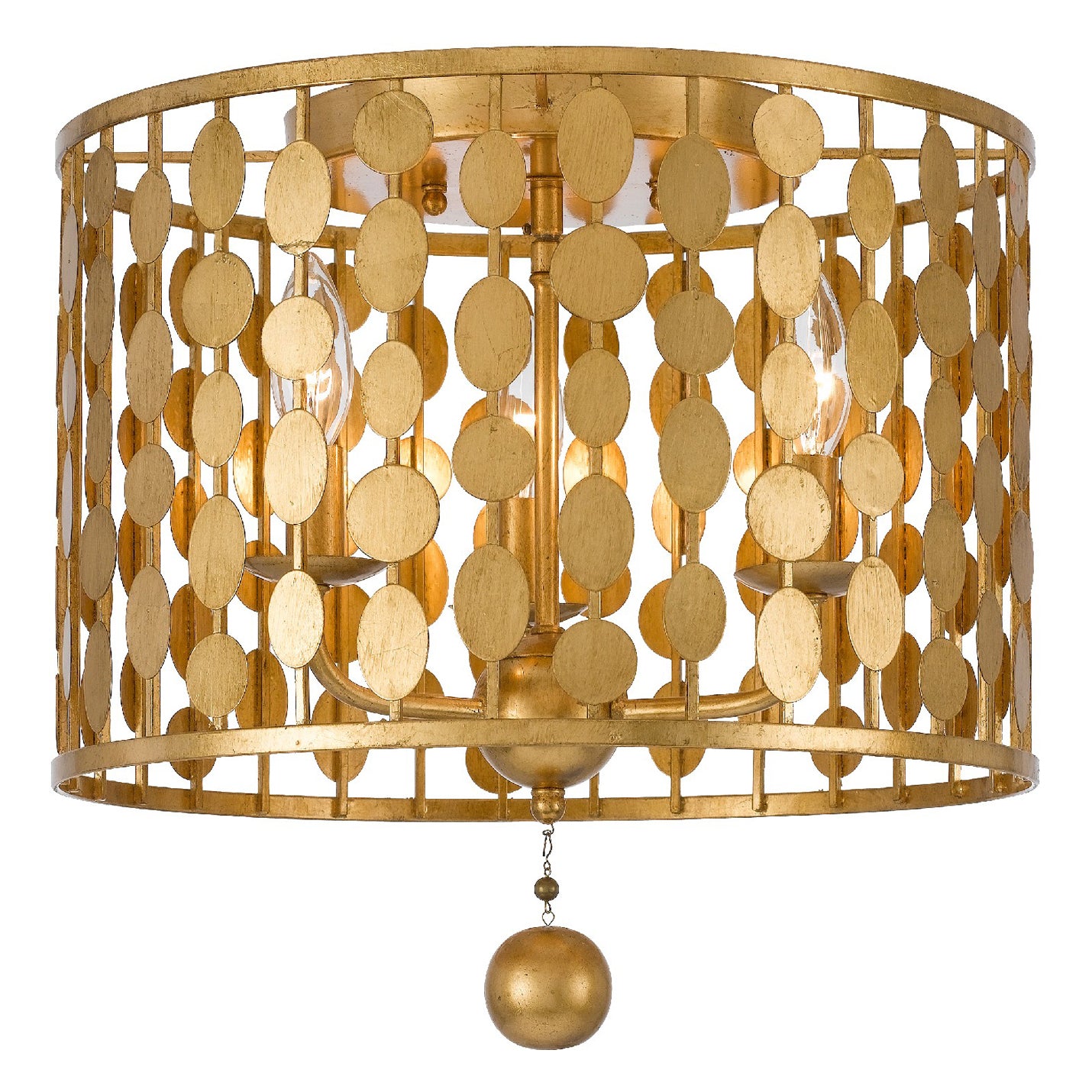 Crystorama Layla Flush Ceiling Mount