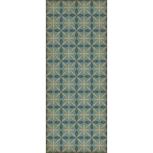Pattern 81 - Skyside Diner Vinyl Floorcloth