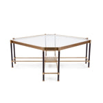 Graham Brushed Brass Coffee Table