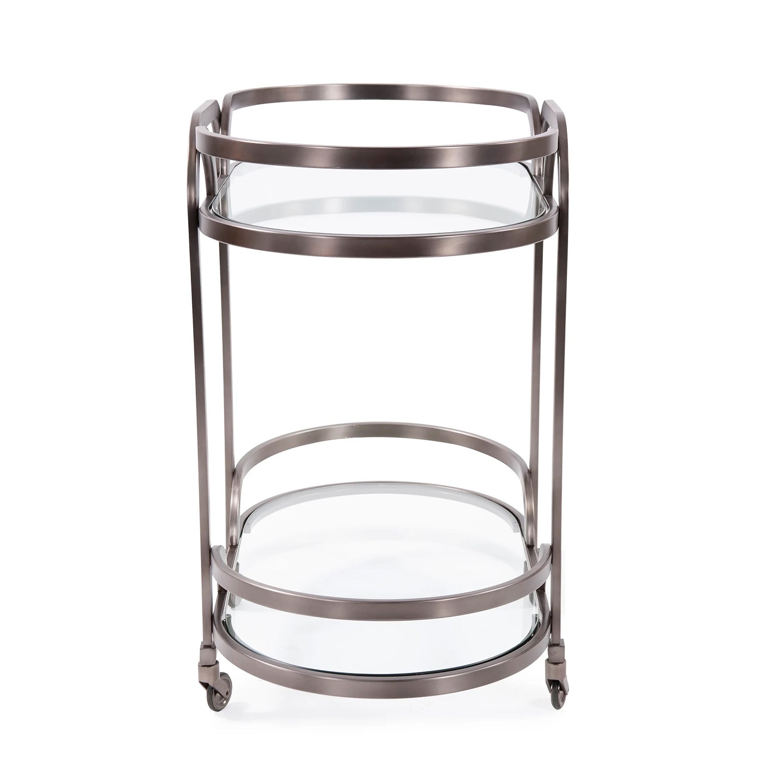 Black Nickel Stainless Steel Bar Cart