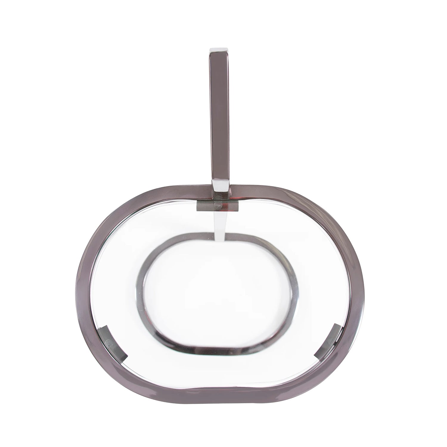 Oval Stainless Steel Drink Table