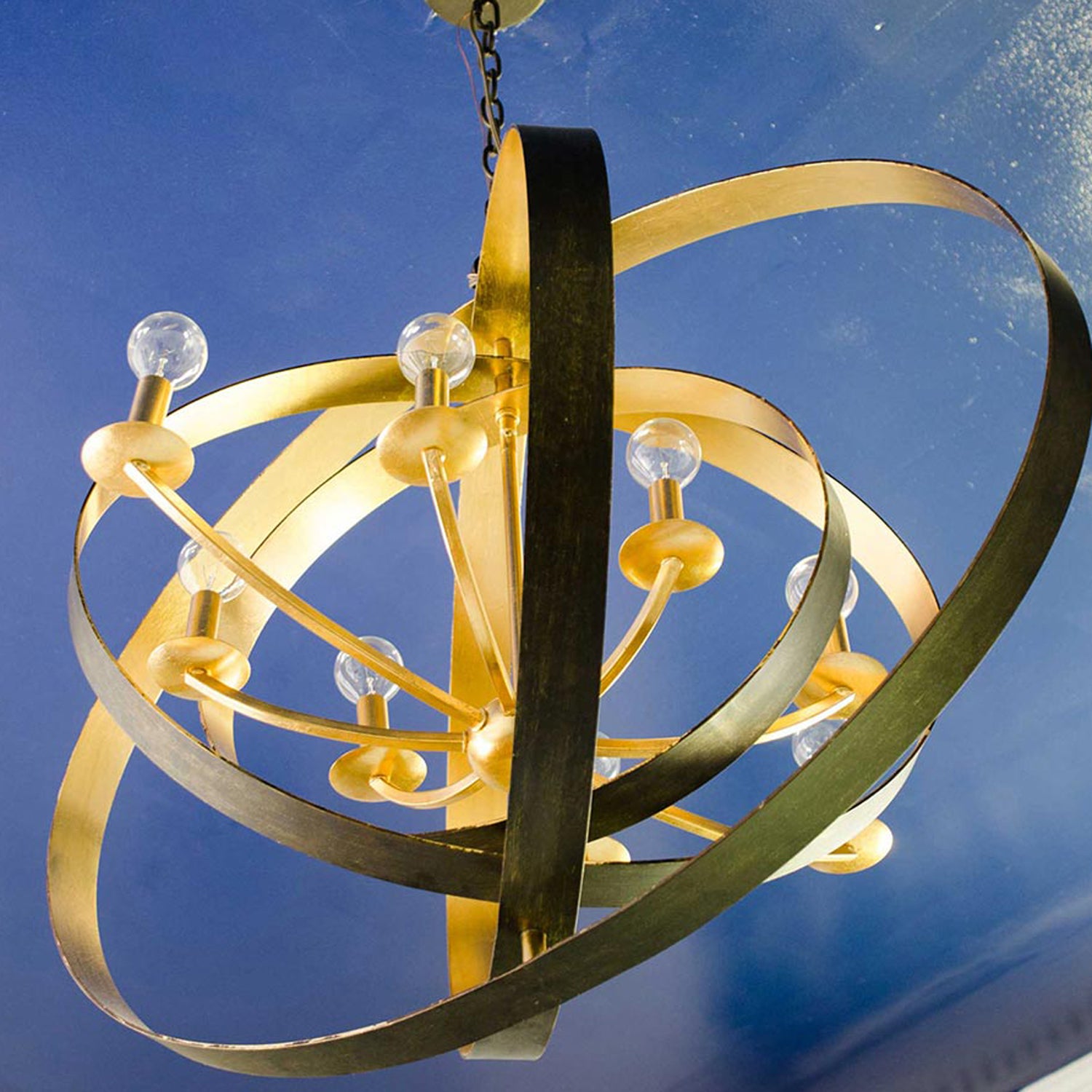 Crystorama Luna 8-Light Oval Chandelier