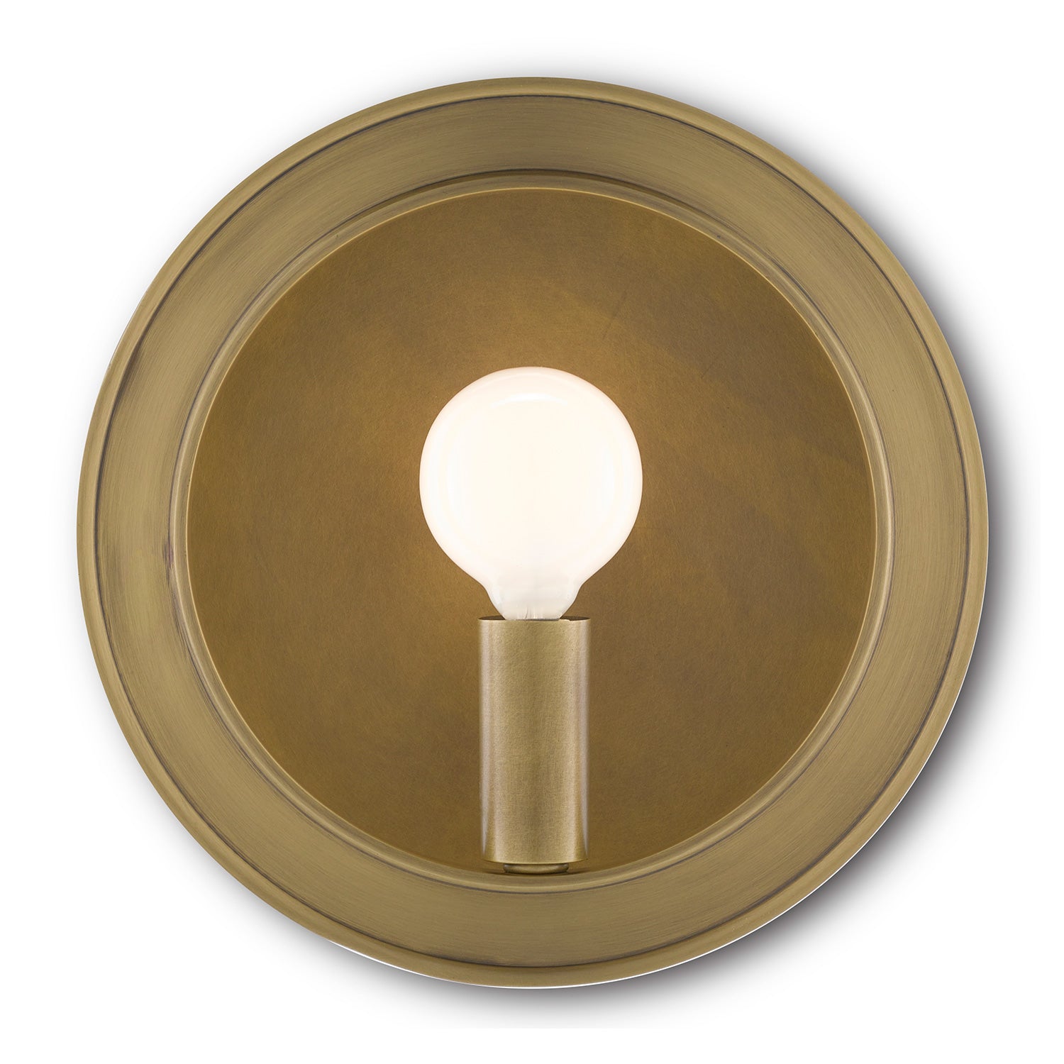 Currey & Company Chaplet Brass Wall Sconce - Final Sale